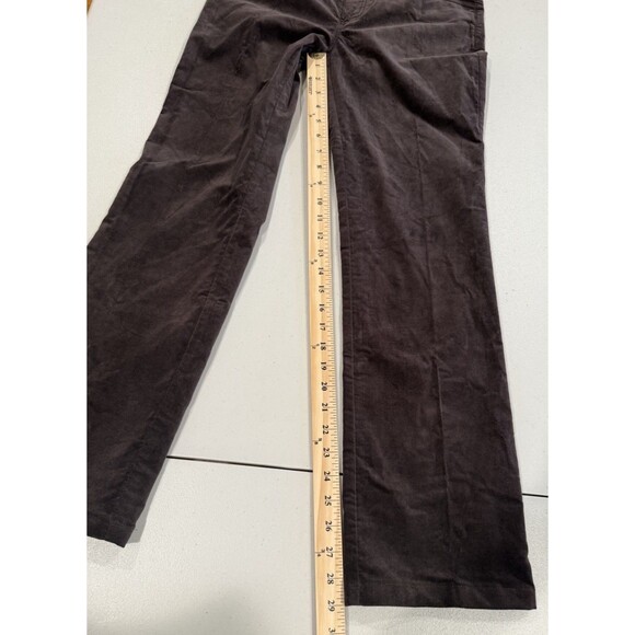 Philippe Adec Paris Velvet Pants Womens 2 Straight Leg Workwear Academia Scholar - Picture 6 of 7